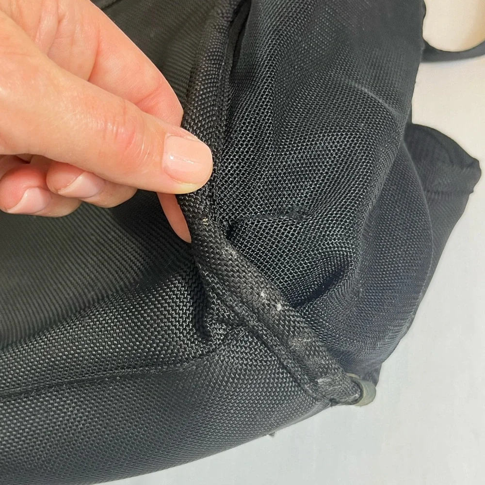 TUMI Alpha Nylon Canvas Durable Backpack Black 26179DH